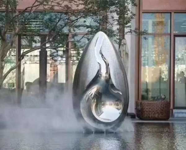 戶(hù)外景觀雕塑定制廠(chǎng)家不銹鋼圓球雕塑