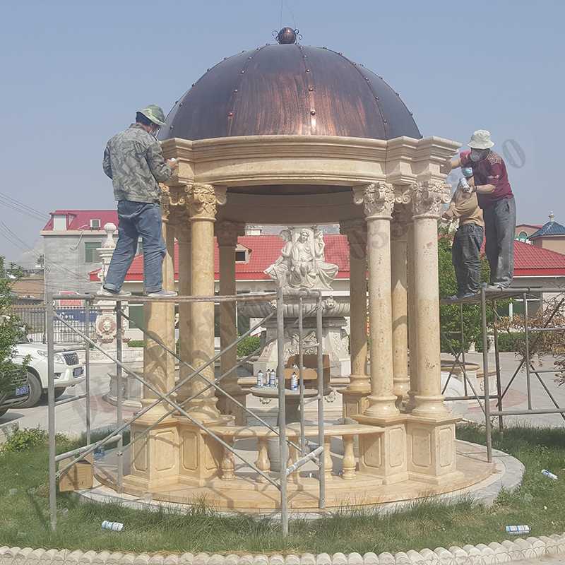 歐式景觀涼亭，歐式大理石涼亭，歐式柱子亭子