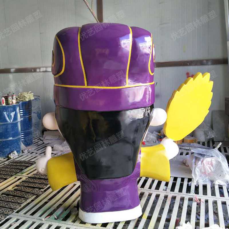 諸葛亮雕塑，卡通人物雕塑