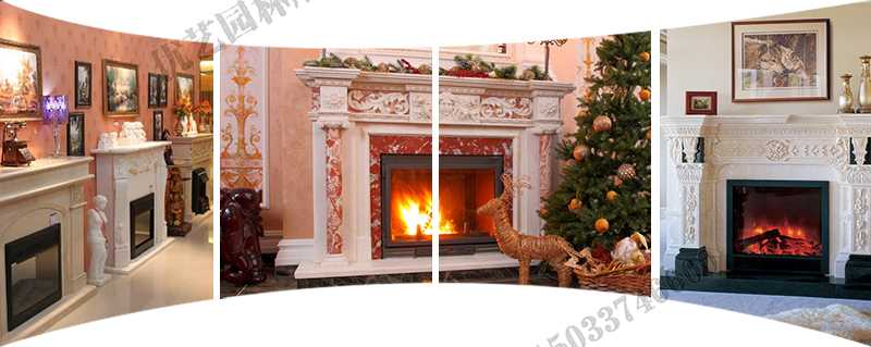 歐式壁爐架實(shí)景，大理石壁爐架定制，石雕壁爐架工廠