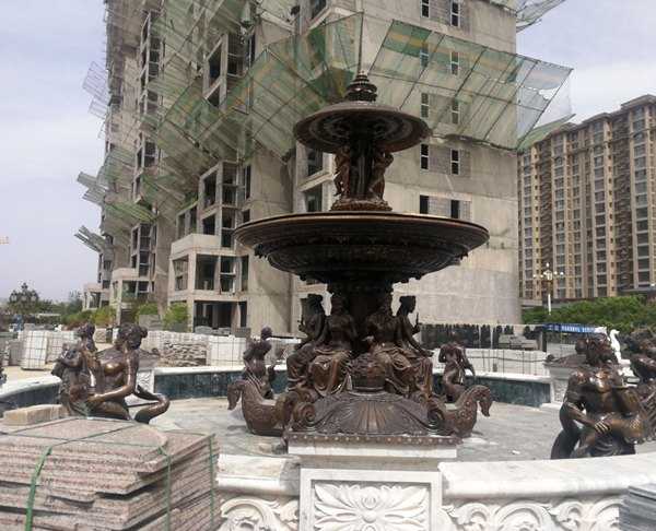 景觀雕塑定制，大型銅雕塑工廠