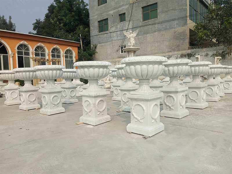 景觀雕塑花盆，定制景觀花盆廠家